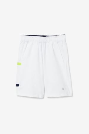 FILA Cores Clothing White / Navy / Light Green,Kids Tennis | CA.QOGKWE029